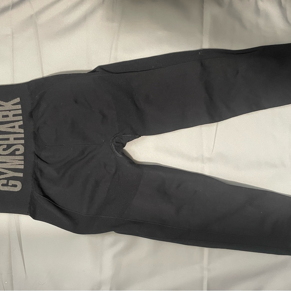 Gymshark Black Leggings Stretchy Athletic Wear